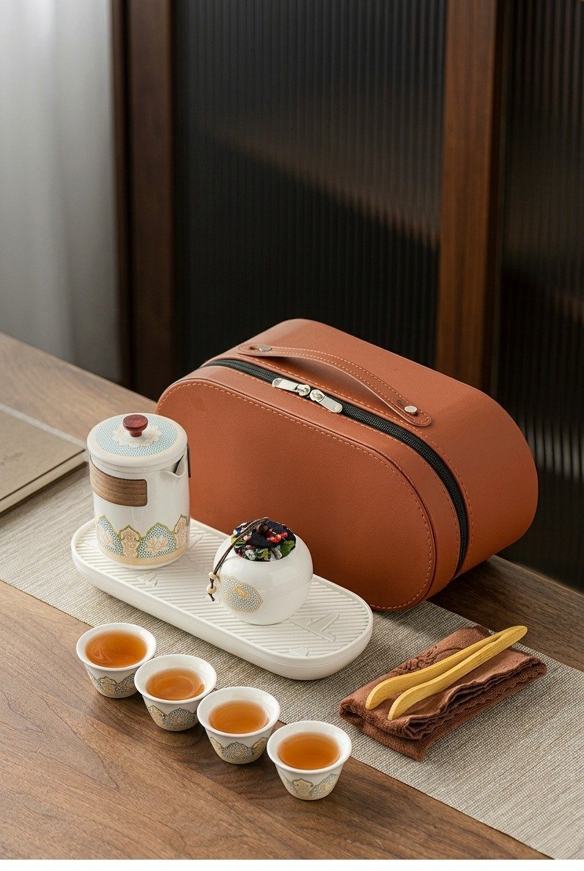 travel tea set travel tea set