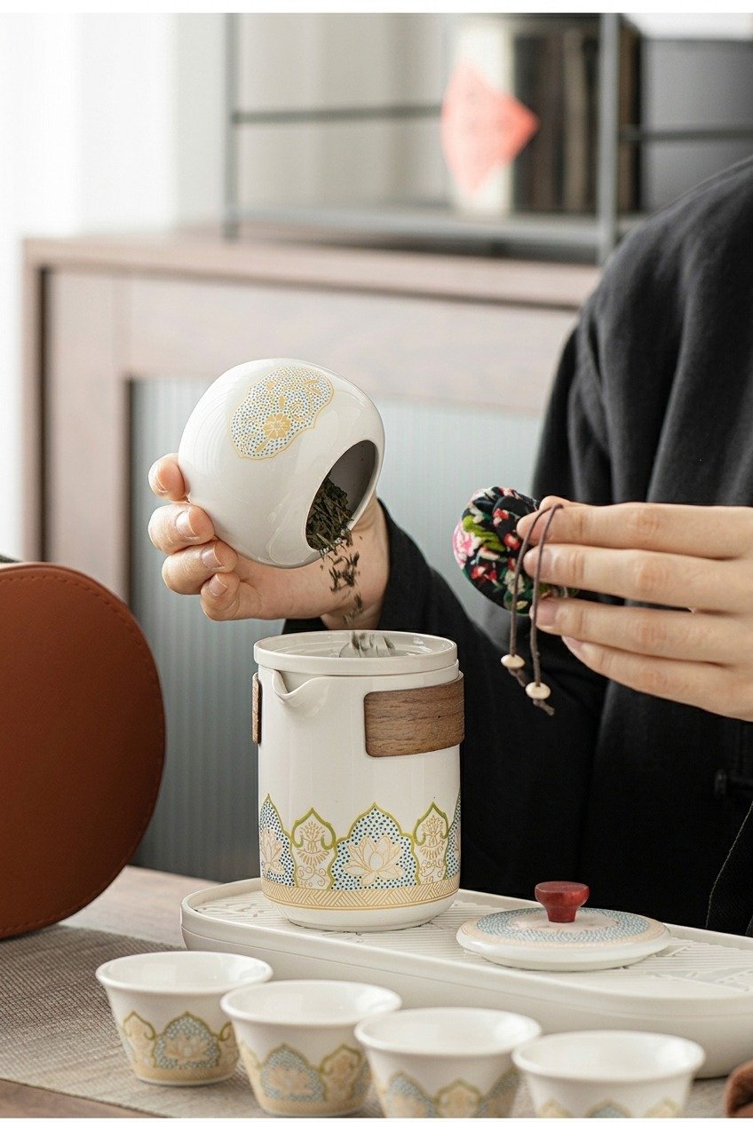 travel tea set travel tea set