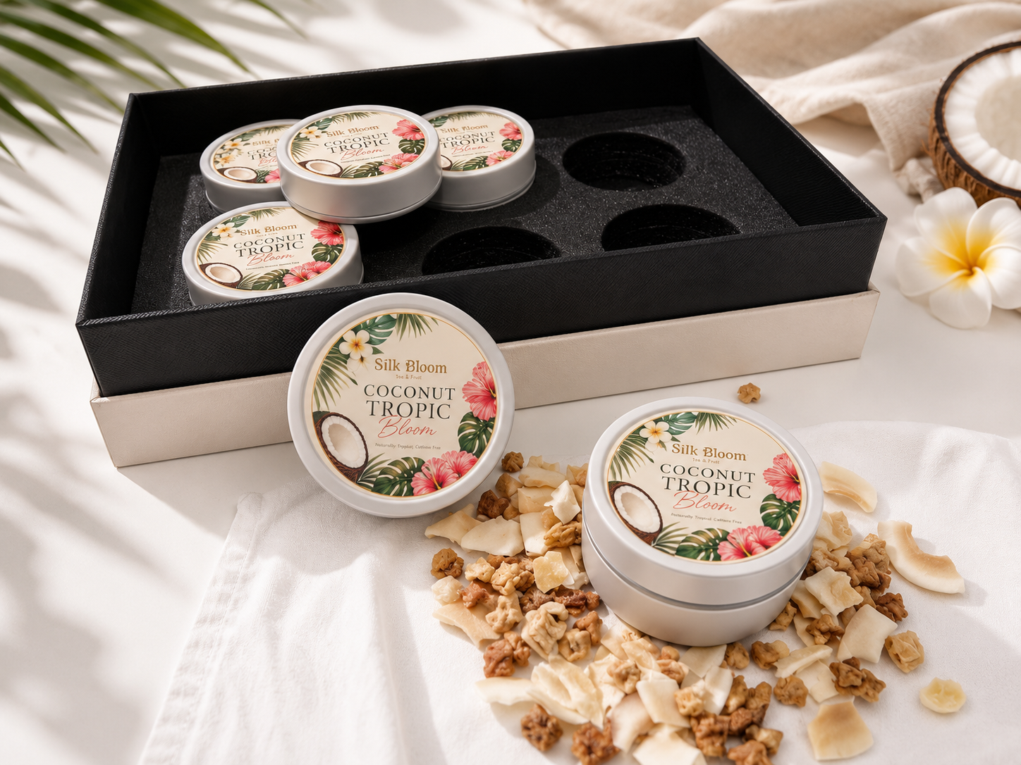 silkbloom coconut tropic bloom discovery tea collection silkbloom coconut tropic bloom discovery tea collection